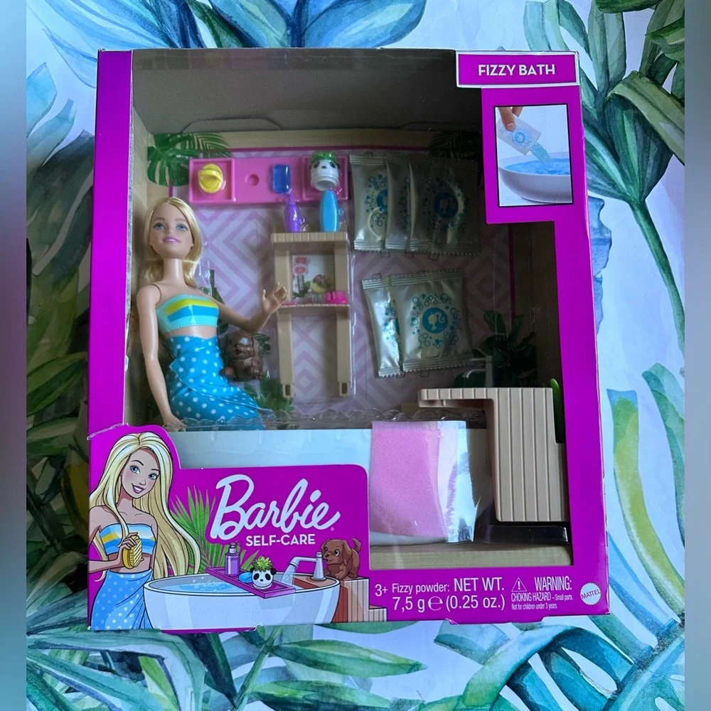 Barbie ​Fizzy Bath Doll & Playset NWT - Picture 7 of 9